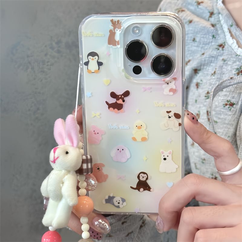 Strap Set Animal Phone Case /