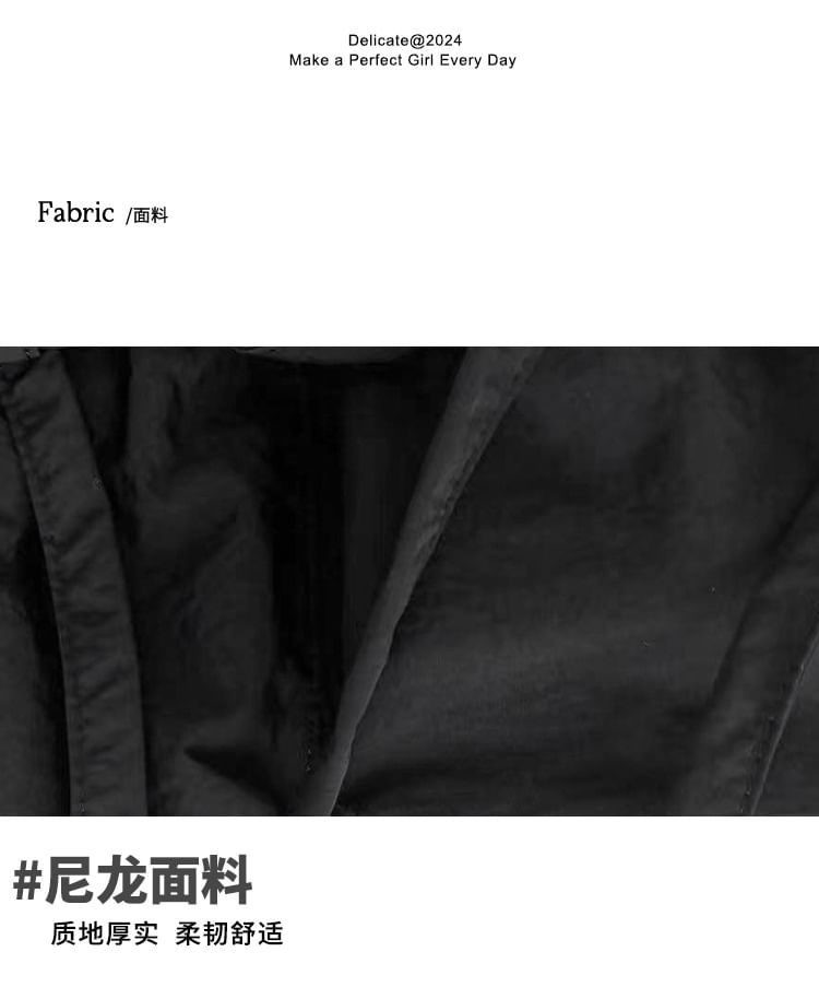 Tote Nylon Bag Accent Plain Bow