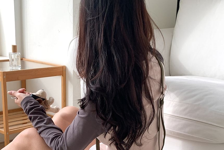 Plain Top Handle Bag Nylon Crossbody