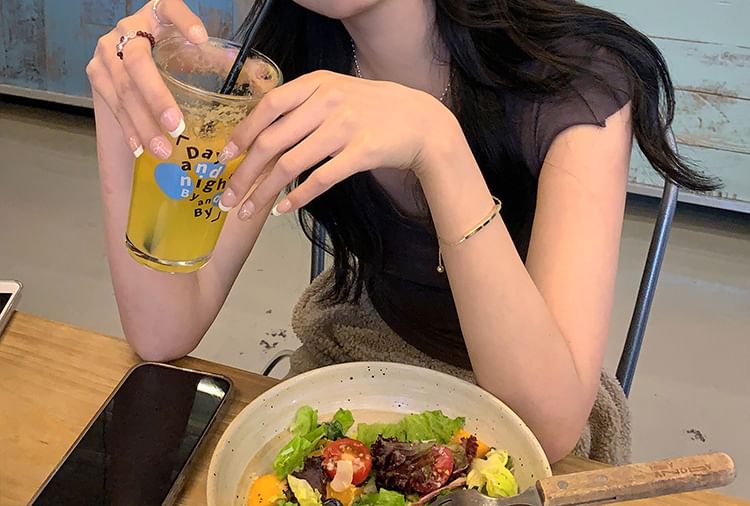 Curved Embroidered Cap Cotton Brim Baseball