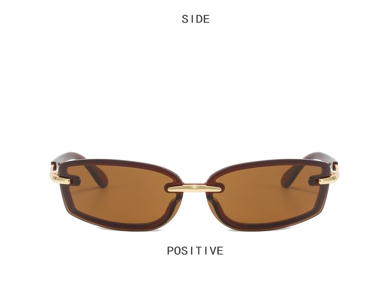 Frameless Sunglasses