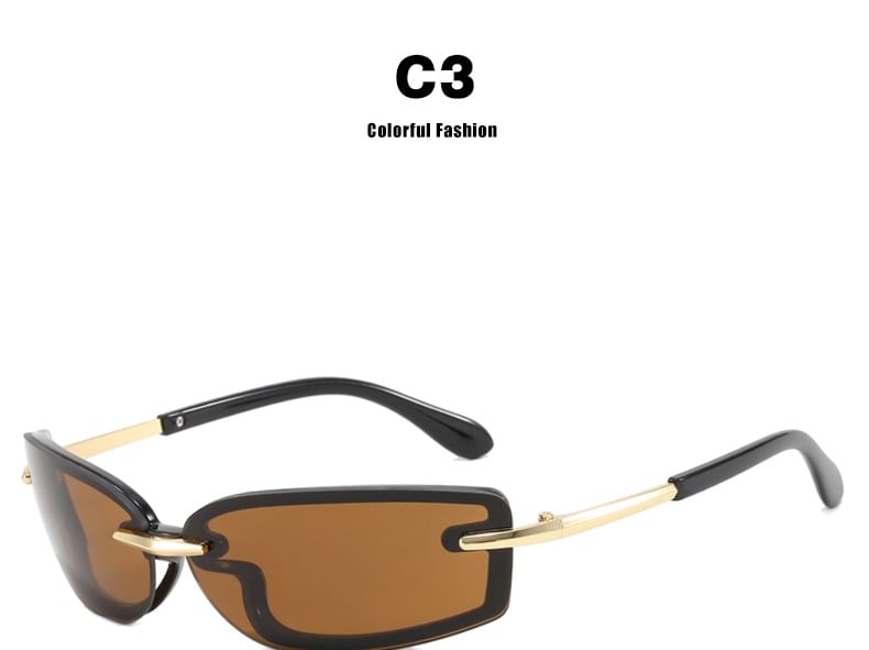 Frameless Sunglasses