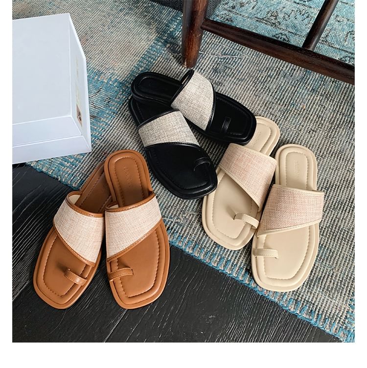 Toe Sandals Slide Loop