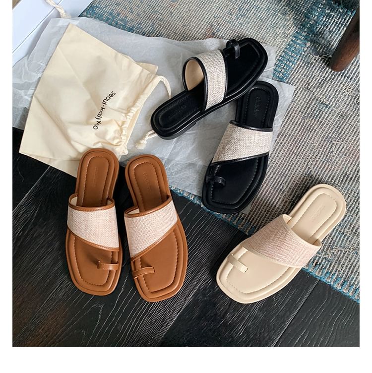 Toe Sandals Slide Loop