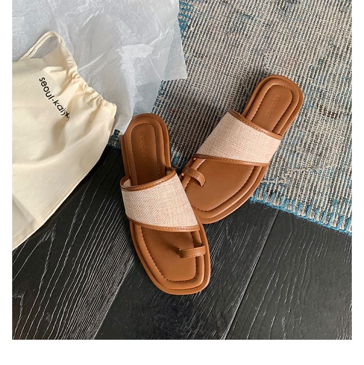 Toe Sandals Slide Loop