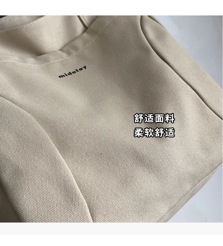 Bag Canvas Lettering Tote