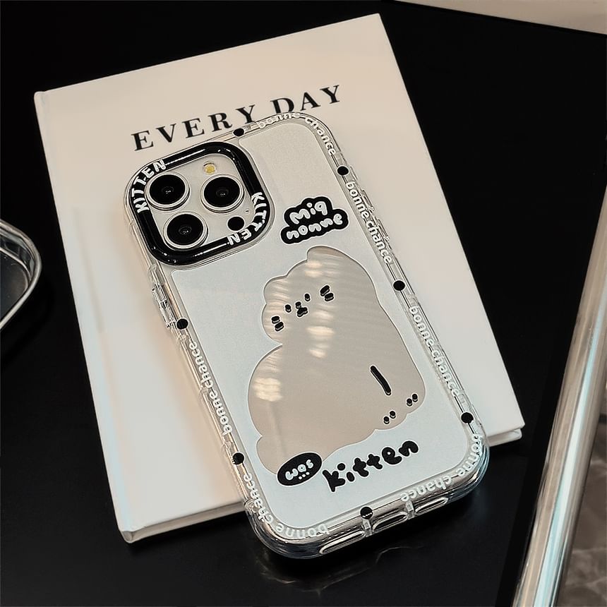 Mirror Phone Case Cat
