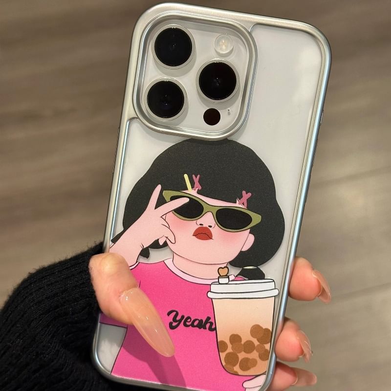 Phone Cartoon Girl Case