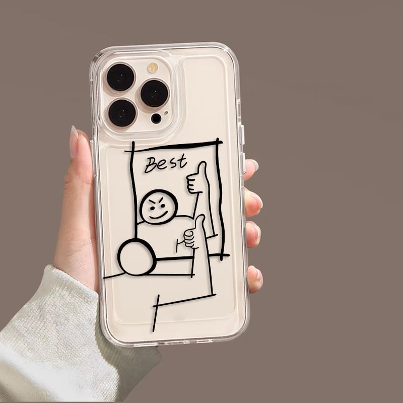 Mirrored Phone Case Cartoon