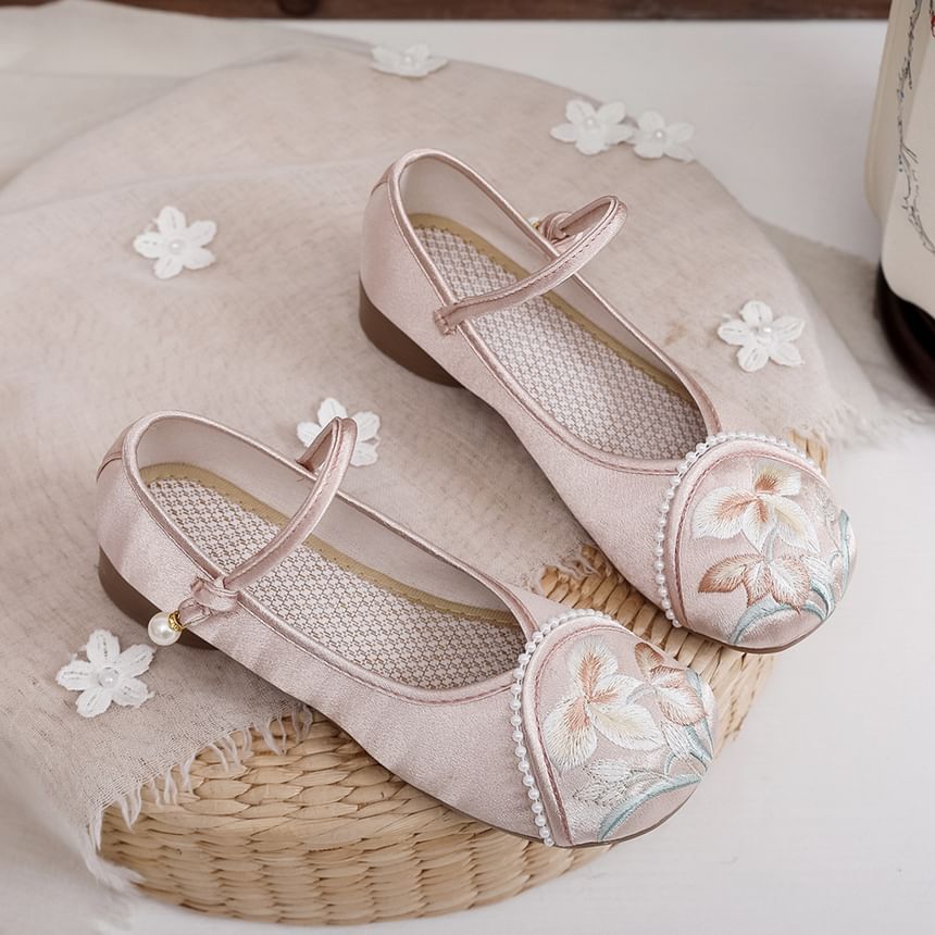 Embroidered Textile Flats