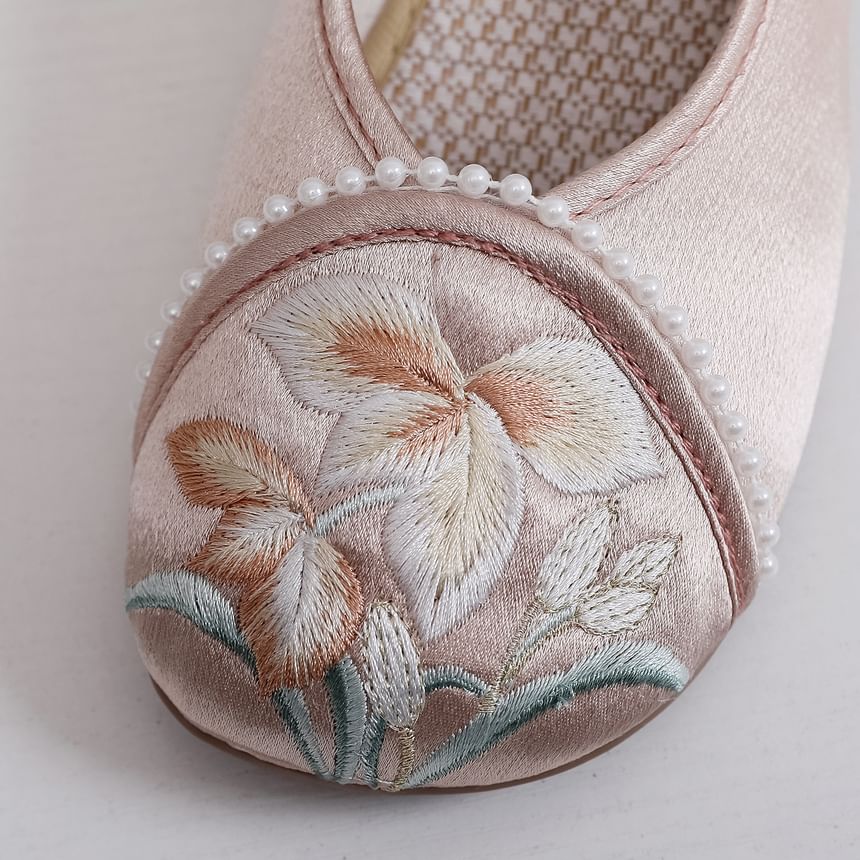 Embroidered Textile Flats
