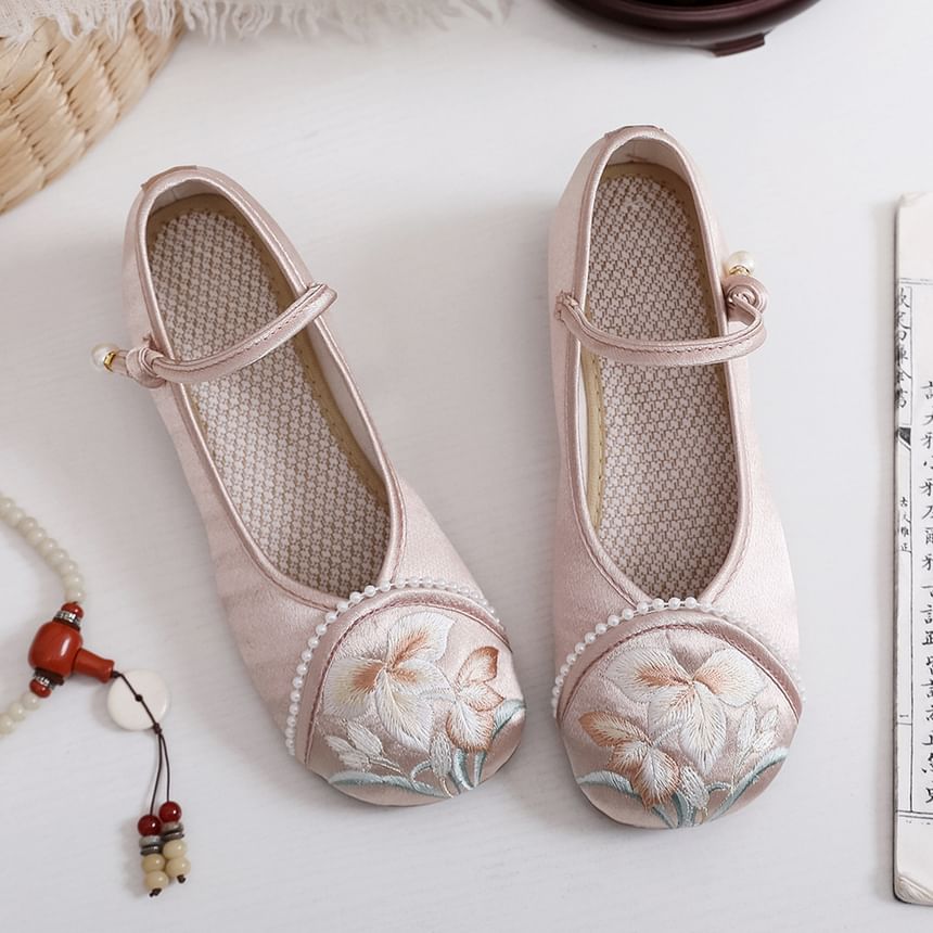 Embroidered Textile Flats