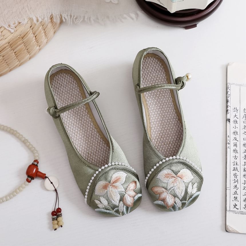 Embroidered Textile Flats
