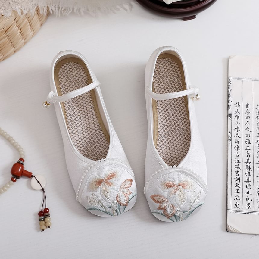 Embroidered Textile Flats