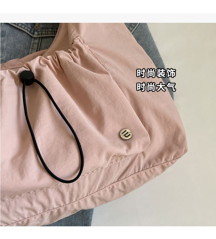 Textile Plain Crossbody Bag