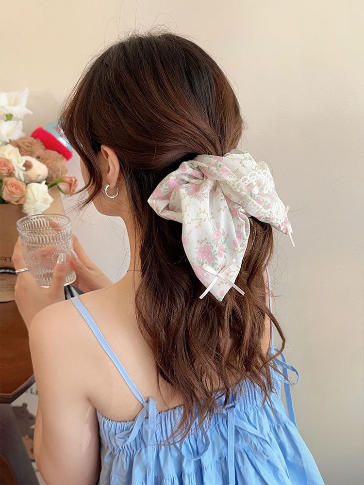 Floral Scrunchie