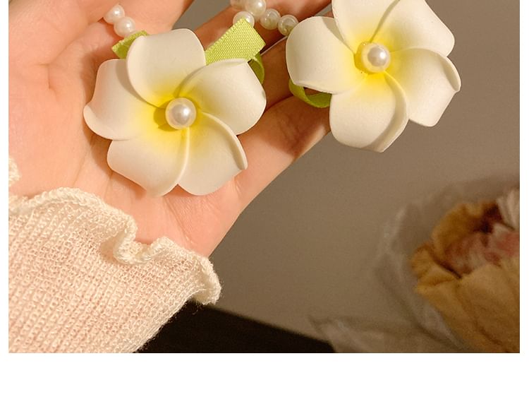 Hair Clip Floral Claw Tie (Various Clips Set Designs) / Fabric