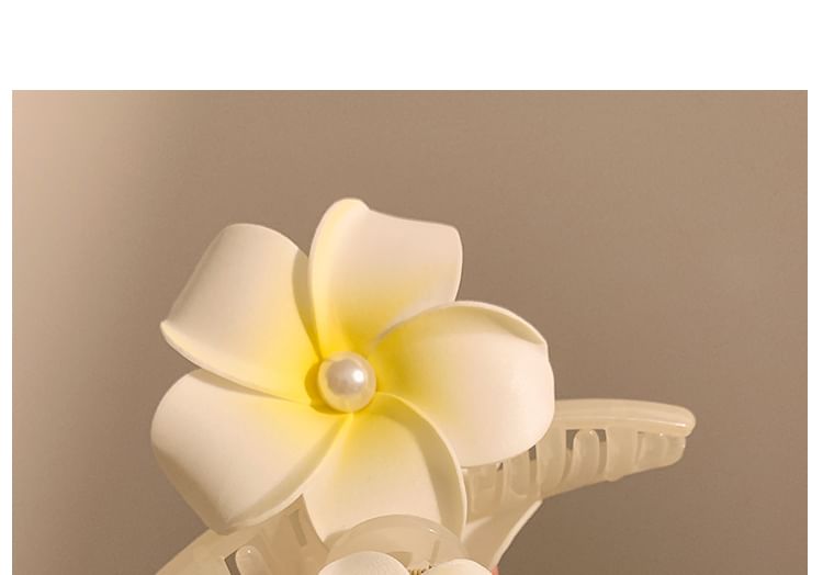 Hair Clip Floral Claw Tie (Various Clips Set Designs) / Fabric