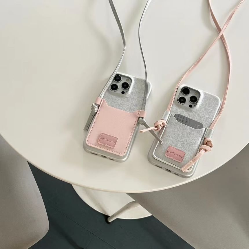 Card Holder Lanyard Phone Case