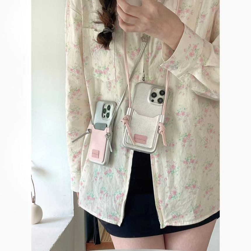 Card Holder Lanyard Phone Case