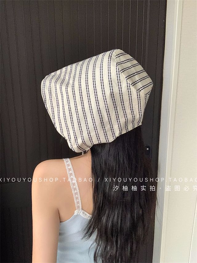 Bonnet Striped Hat