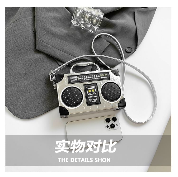 Bag Box Top Handle Radio Crossbody