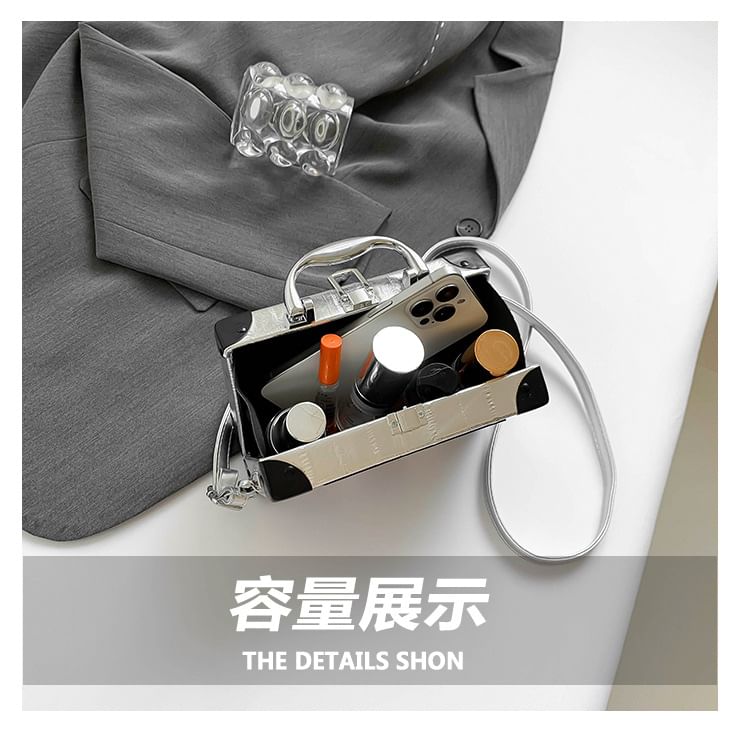 Bag Box Top Handle Radio Crossbody