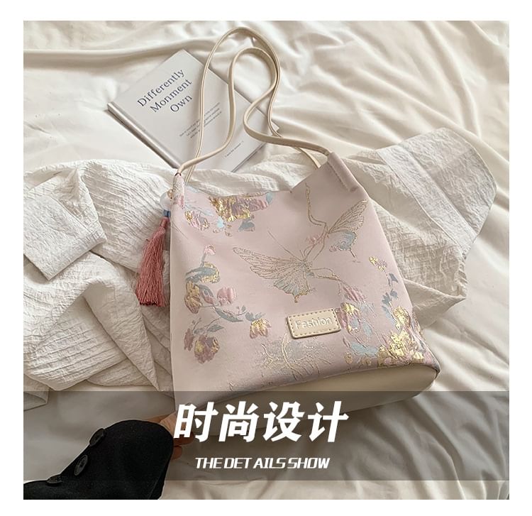 Bucket Butterfly Bag Jacquard
