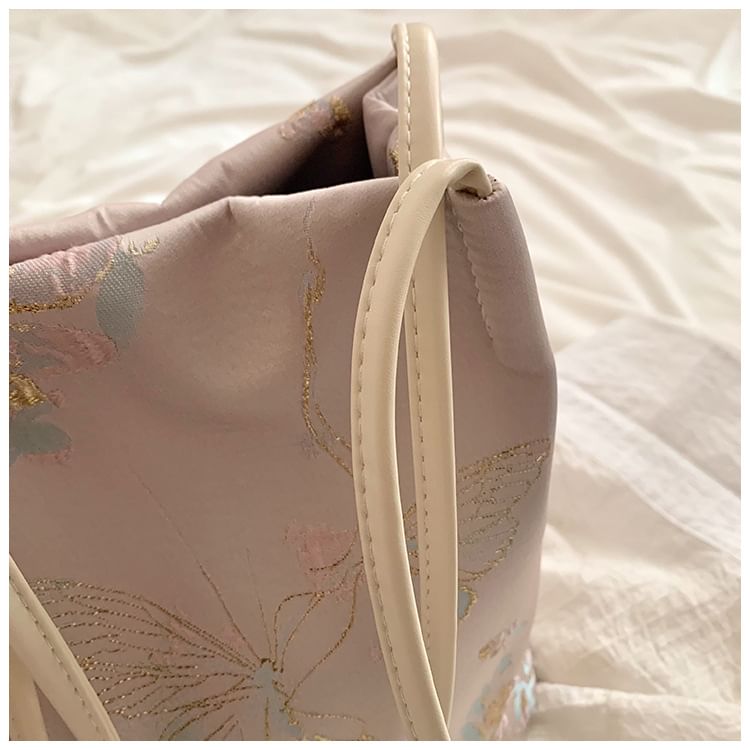 Bucket Butterfly Bag Jacquard