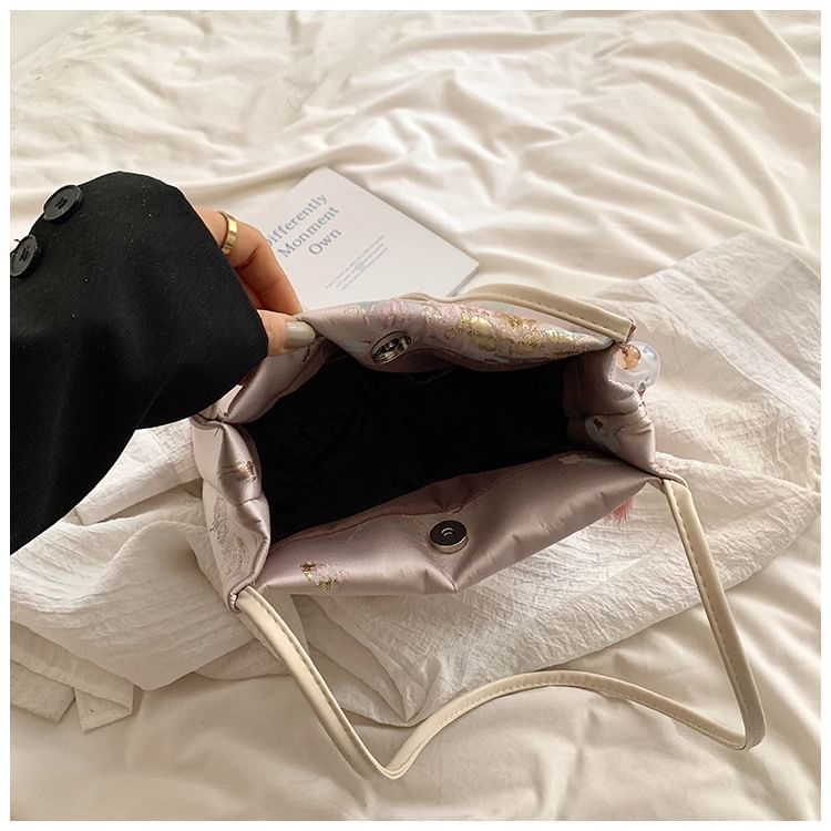 Bucket Butterfly Bag Jacquard