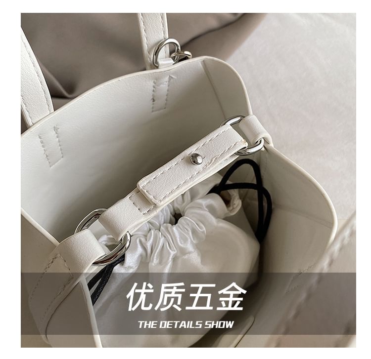 Bag Set: + Strap Pouch Flower Bucket Chain