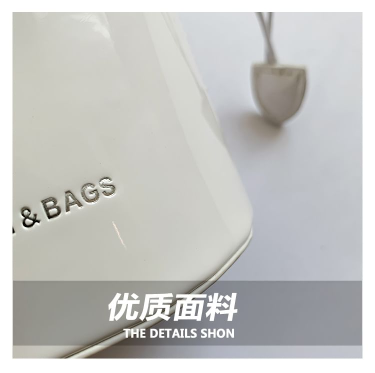 Bucket Faux Leather Bag