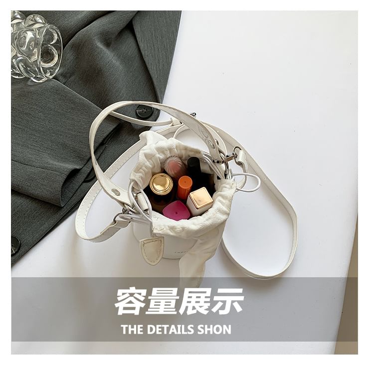 Bucket Faux Leather Bag