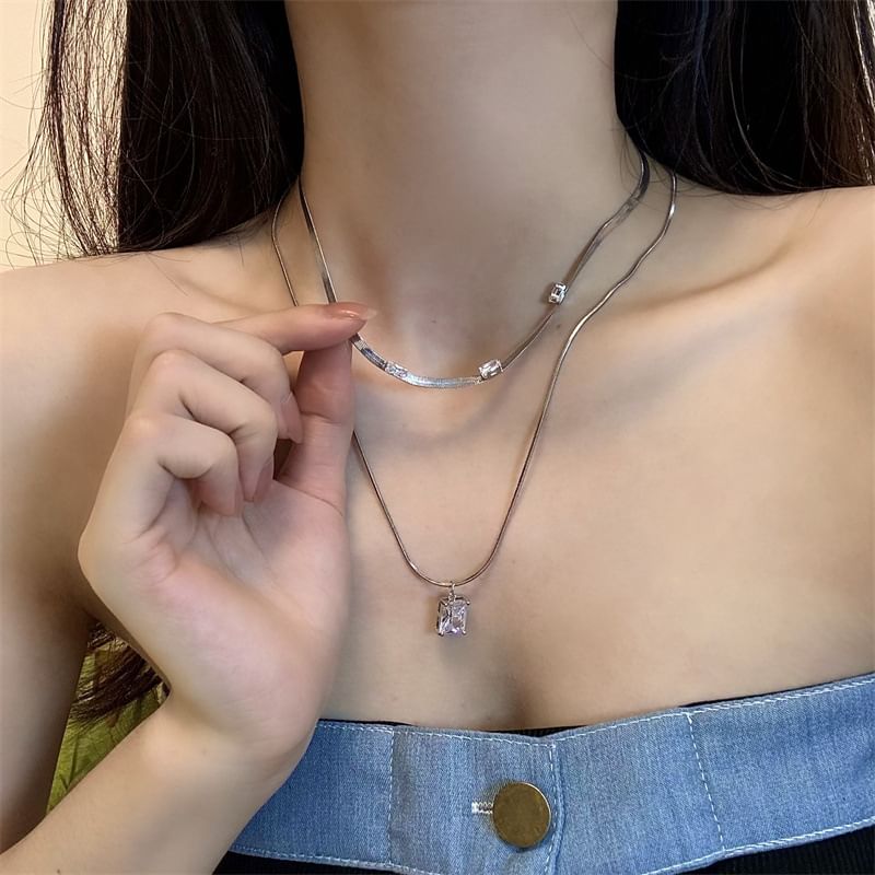 Necklace 2: Rhinestone Set of