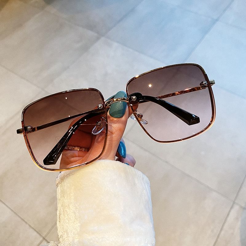 Sunglasses Gradient Square Frame