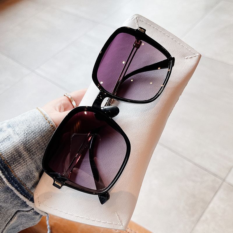 Oversized Square Frame Sunglasses