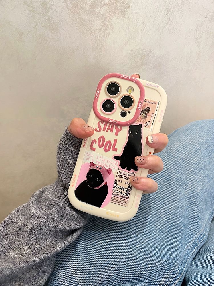 Cat Case Strap Set Phone /
