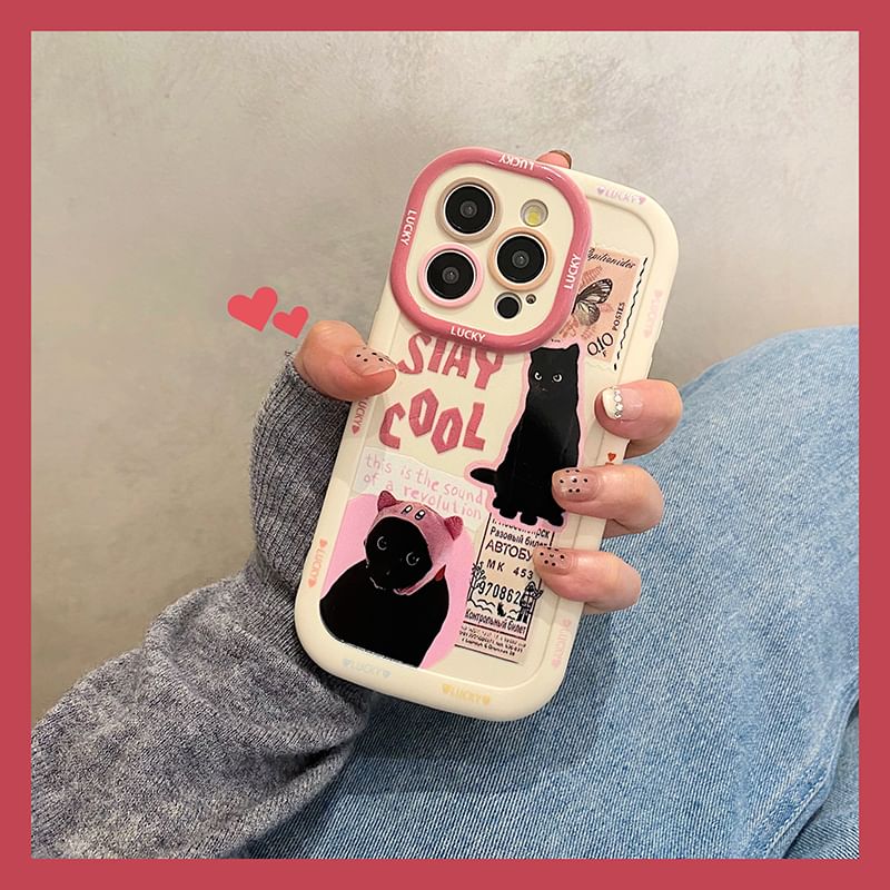 Cat Case Strap Set Phone /