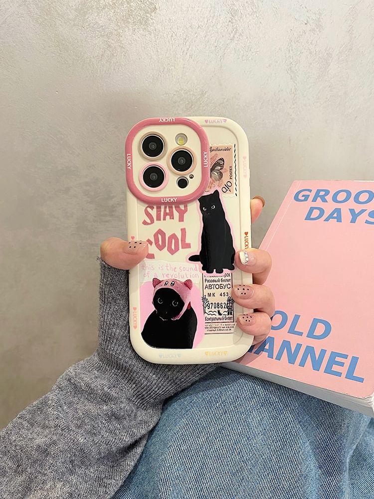 Cat Case Strap Set Phone /