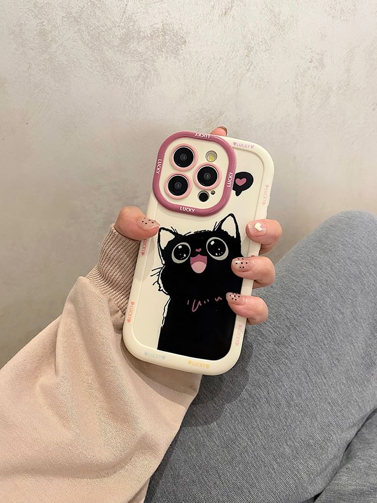 Set / Phone Cat Case Strap