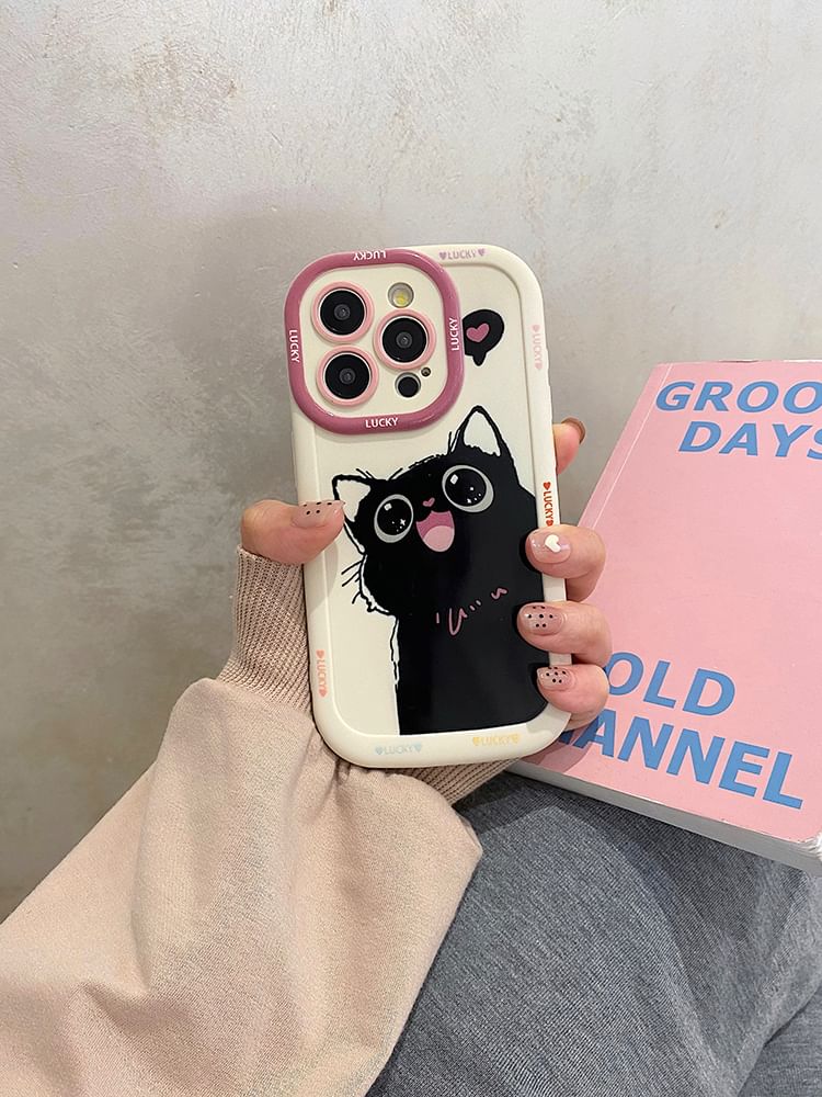 Set / Phone Cat Case Strap