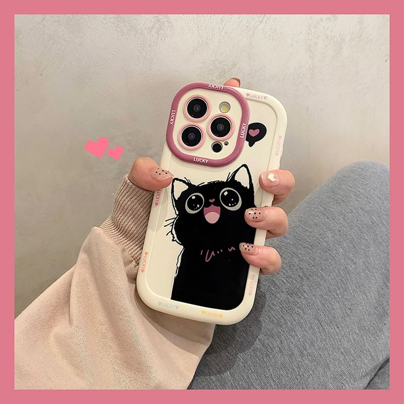 Set / Phone Cat Case Strap