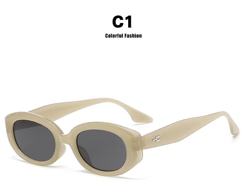 Oval Vintage Sunglasses