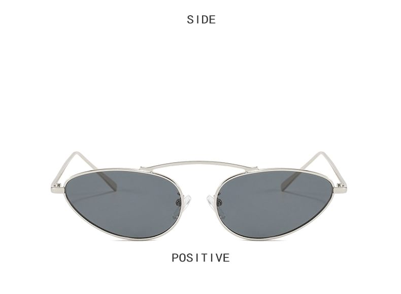 Eye Metal Frame Cat Sunglasses