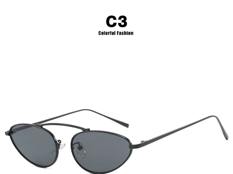 Eye Metal Frame Cat Sunglasses
