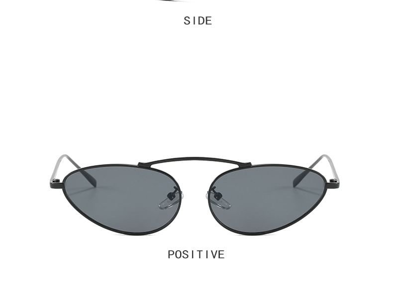 Eye Metal Frame Cat Sunglasses