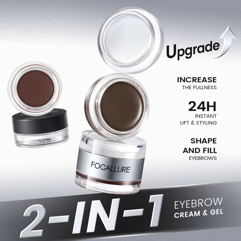 2 in 1 Eyebrow Cream & Gel