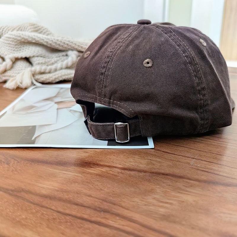 Baseball Cap Embroidered Lettering