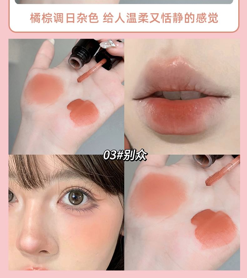 2 in 1 Velvet Lip Tint - 4 Colors