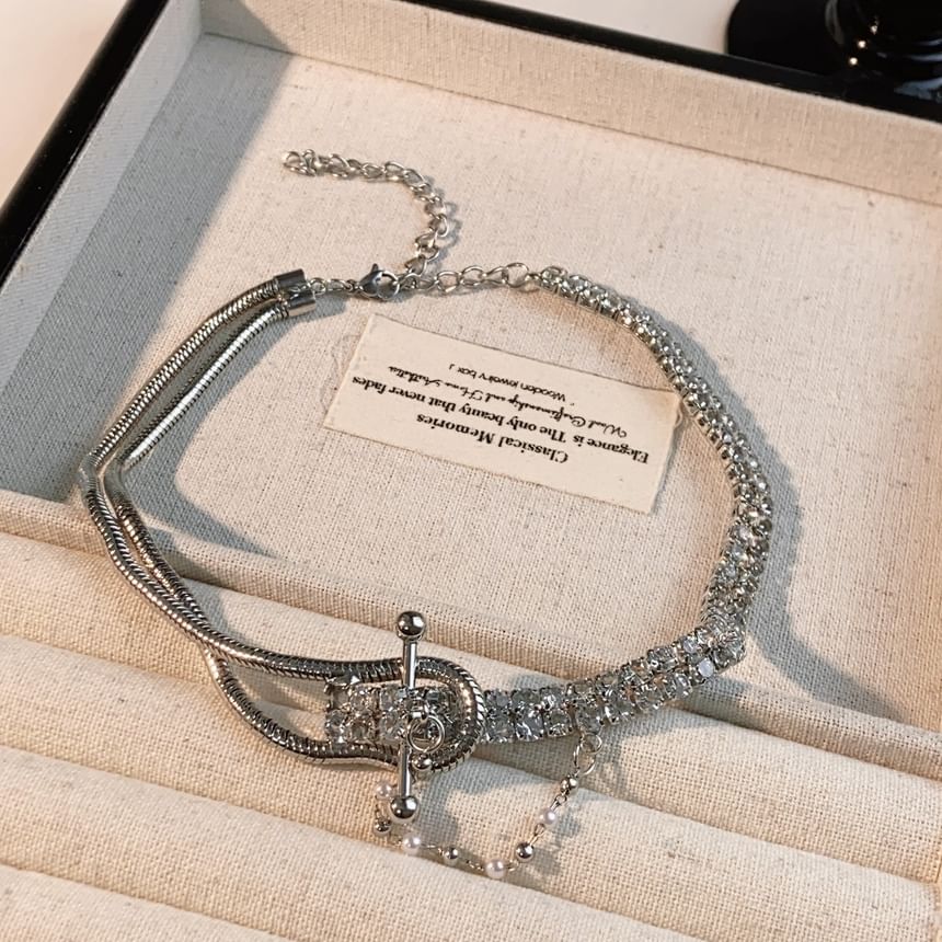 Bracelet Faux / Necklace Pearl